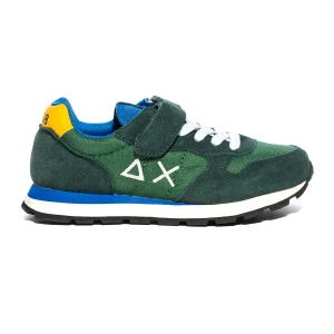 Sneakers Sun 68 Boy'S Tom Solid Verde Scuro