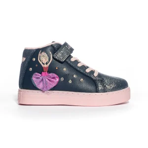 Sneakers lelli Kelly Mille Stelle Blu Con luci