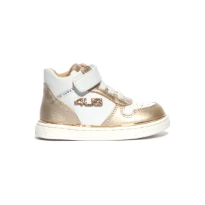 Sneakers 4us 43150 Bianche Oro