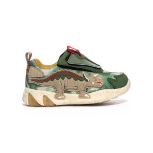 Sneakers Bull Boys Triceratopo Verdi