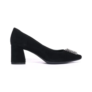 Scarpa Con Tacco Geox Giselda Nere