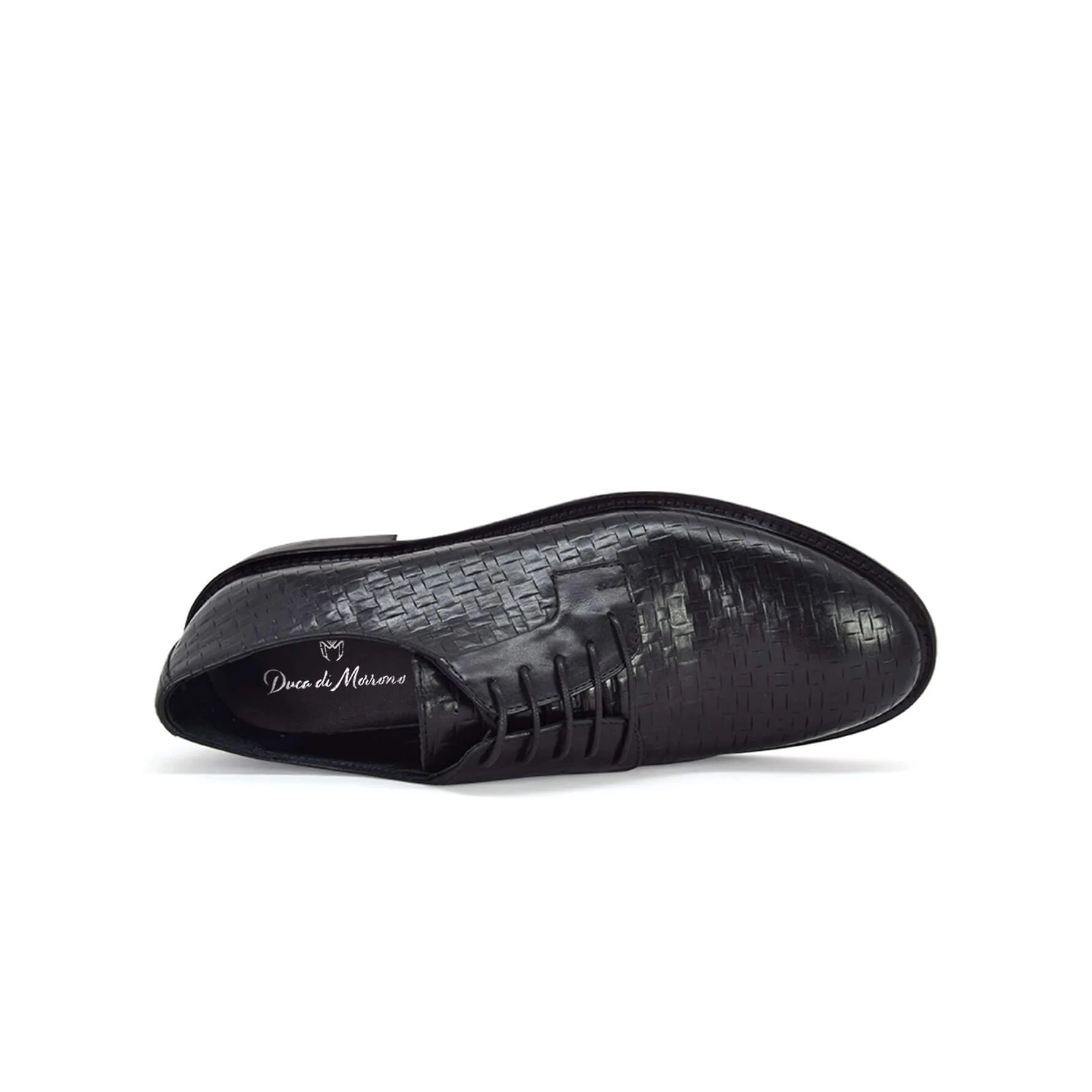 Stringate Derby intrecciate nero - Filiberto - immagine 6