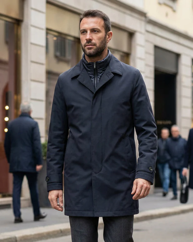Cappotto Impermabile NARDO' - Blu