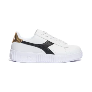 Sneakers Diadora Game Step Skin BIanche Nere