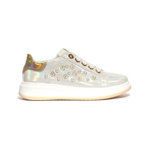 Sneakers laura Biagiotti 8941 Bianche Oro