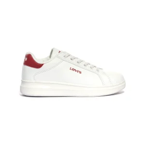 Sneakers Levi's Vell Bianche Rosse