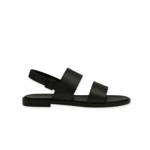 Sandali pelle nera - Pietro