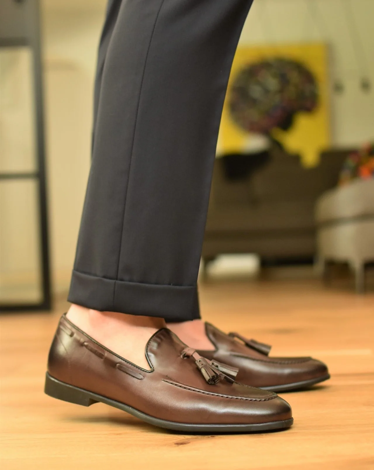 VULCANO - Marrone Legno