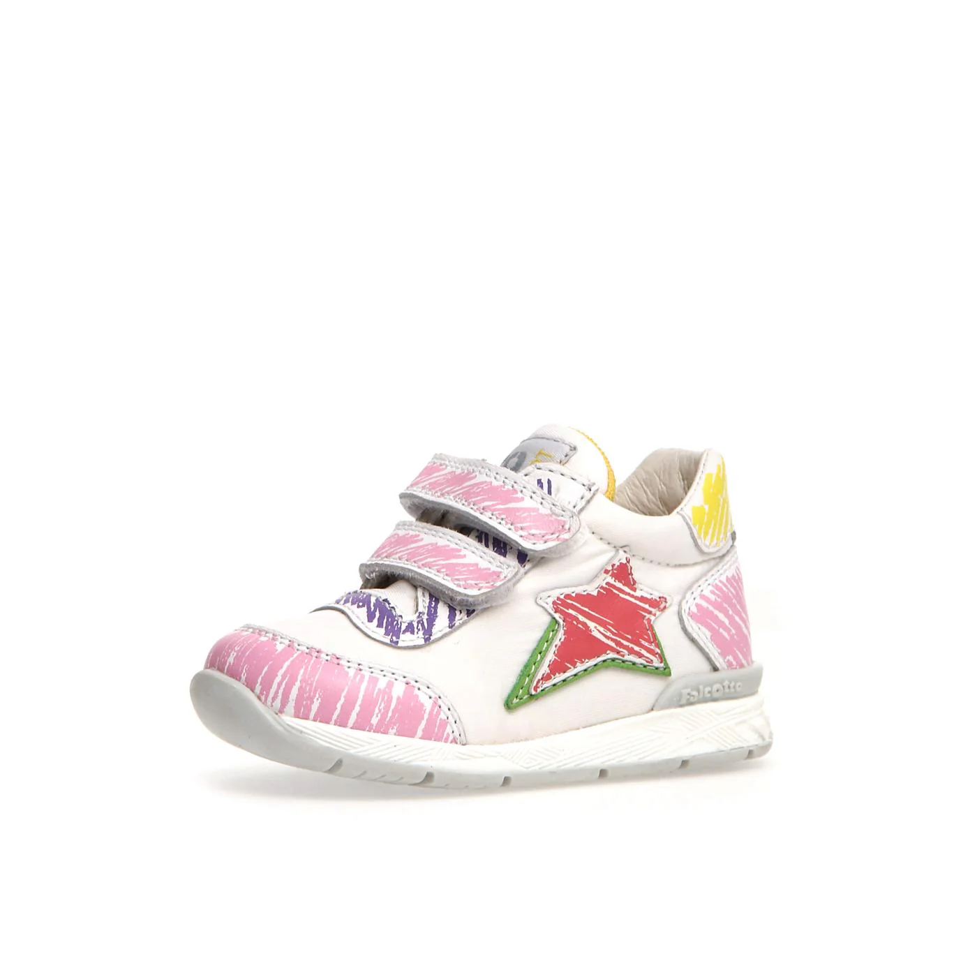 Sneakers FALCOTTO NEW FERDI V CALF WHITE-PINK-LAVENDER - immagine 3
