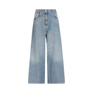 BRUNELLO CUCINELLI Pantalone Maxi In Denim Authentic