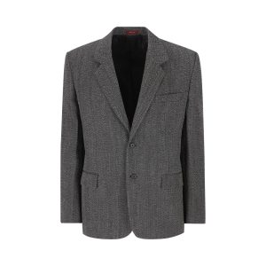 GUCCI Giacca In Tessuto Mouliné In Lana