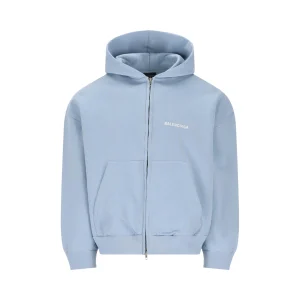 BALENCIAGA Hoodie Con Zip Balenciaga Back