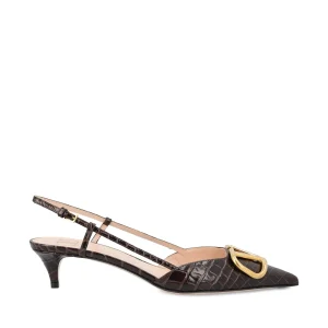 VALENTINO GARAVANI Décolleté Slingback Vlogo Signature