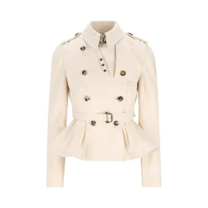 BURBERRY Giacca Trench Isabella In Cotone