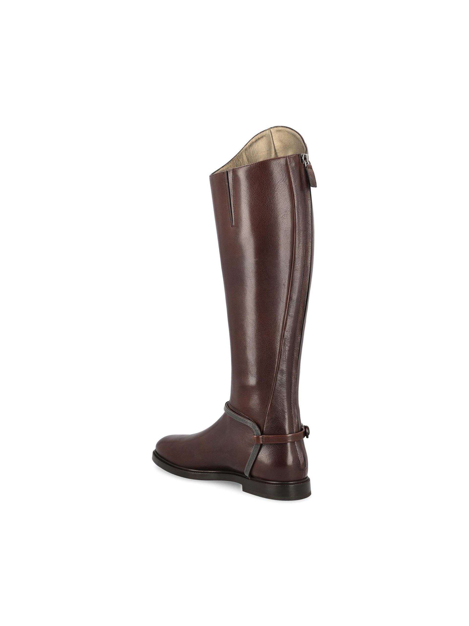 BRUNELLO CUCINELLI Boot In Pelle - immagine 4