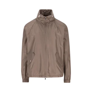 BRUNELLO CUCINELLI Bomber In Misto Seta