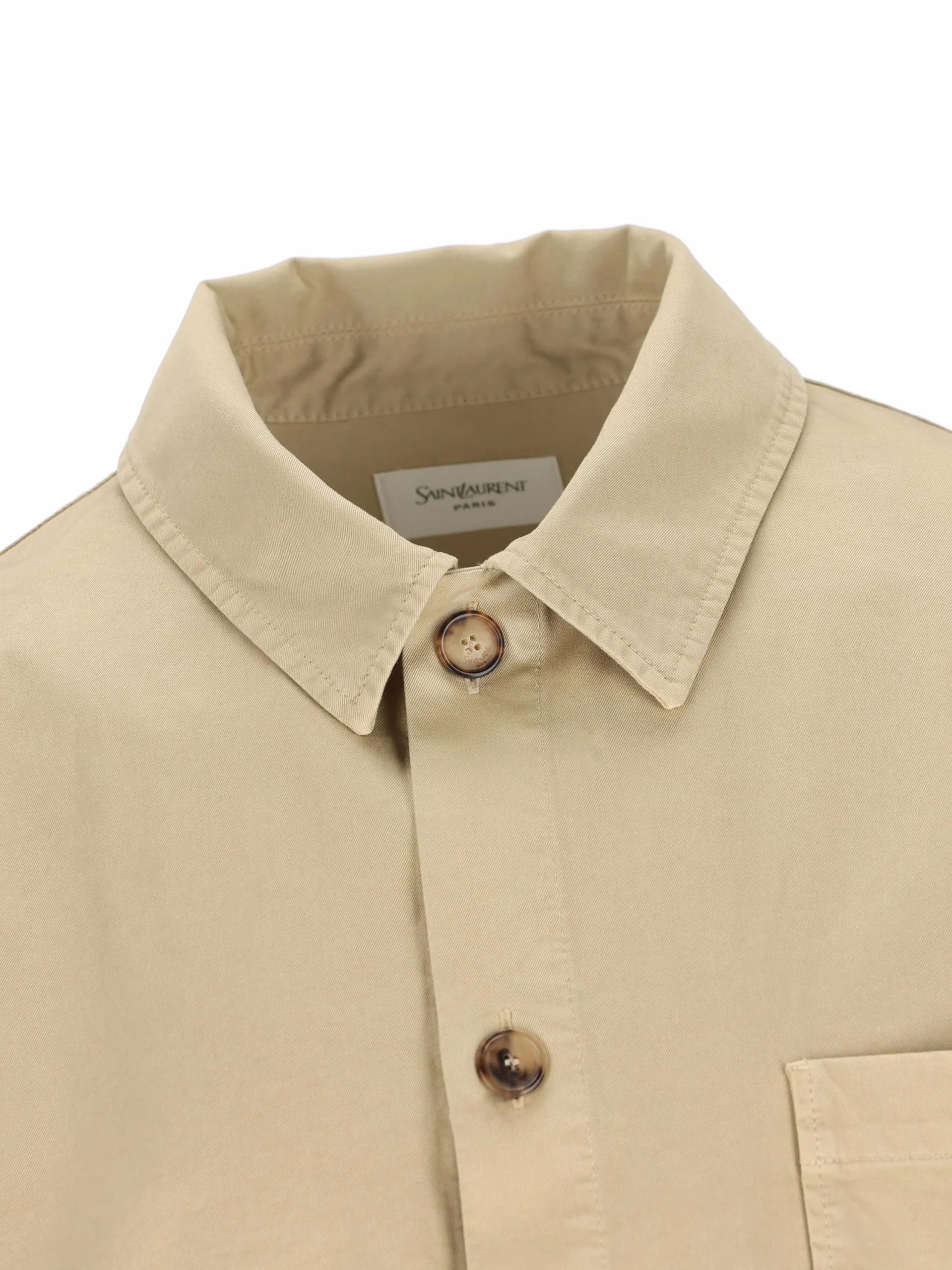 SAINT LAURENT Overshirt In Cotone - immagine 4