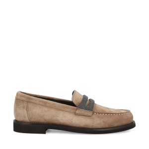 BRUNELLO CUCINELLI Penny Loafer In Camoscio