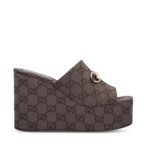 GUCCI Sandalo Con Zeppa