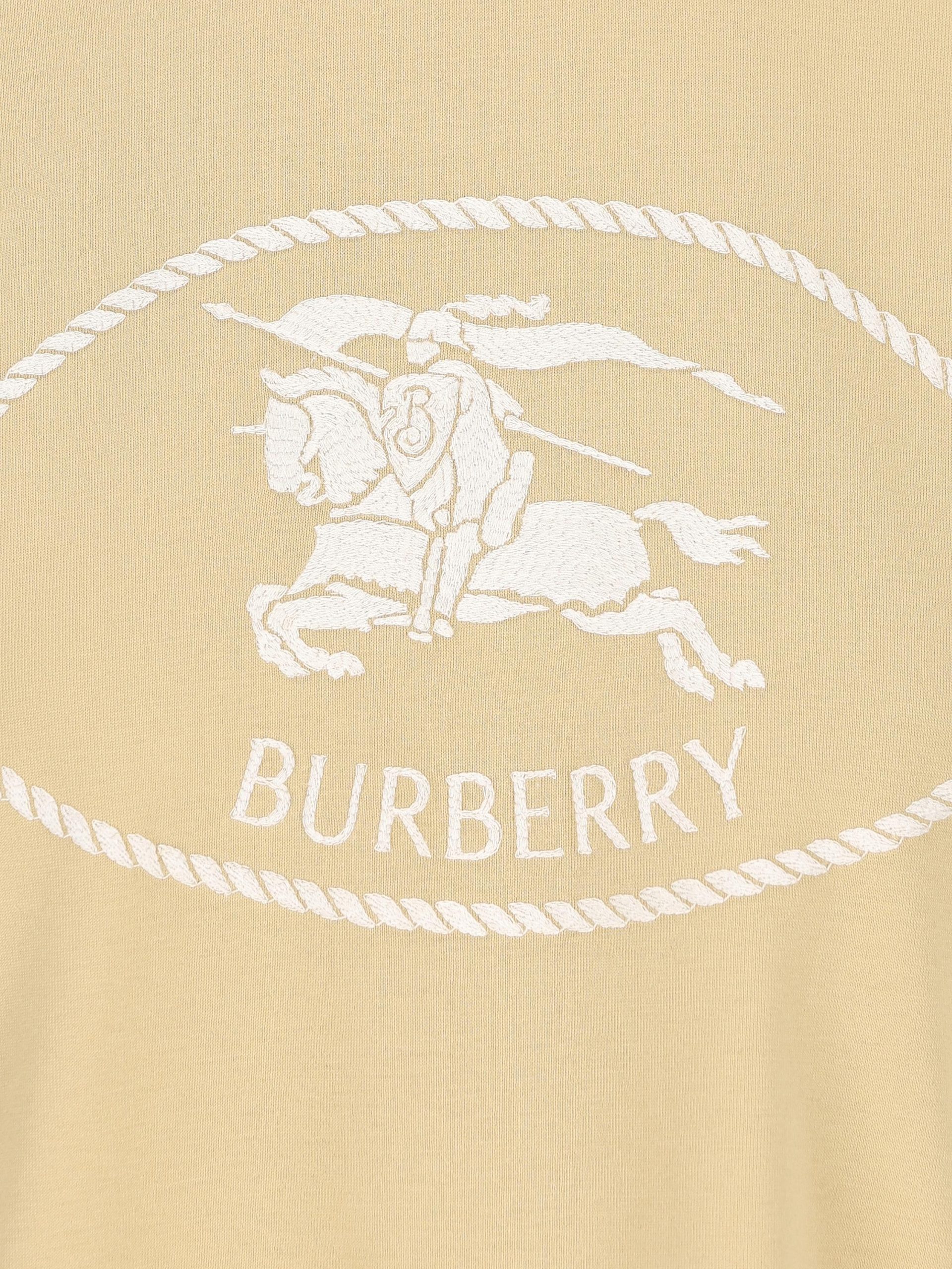 BURBERRY T-Shirt In Cotone - immagine 4