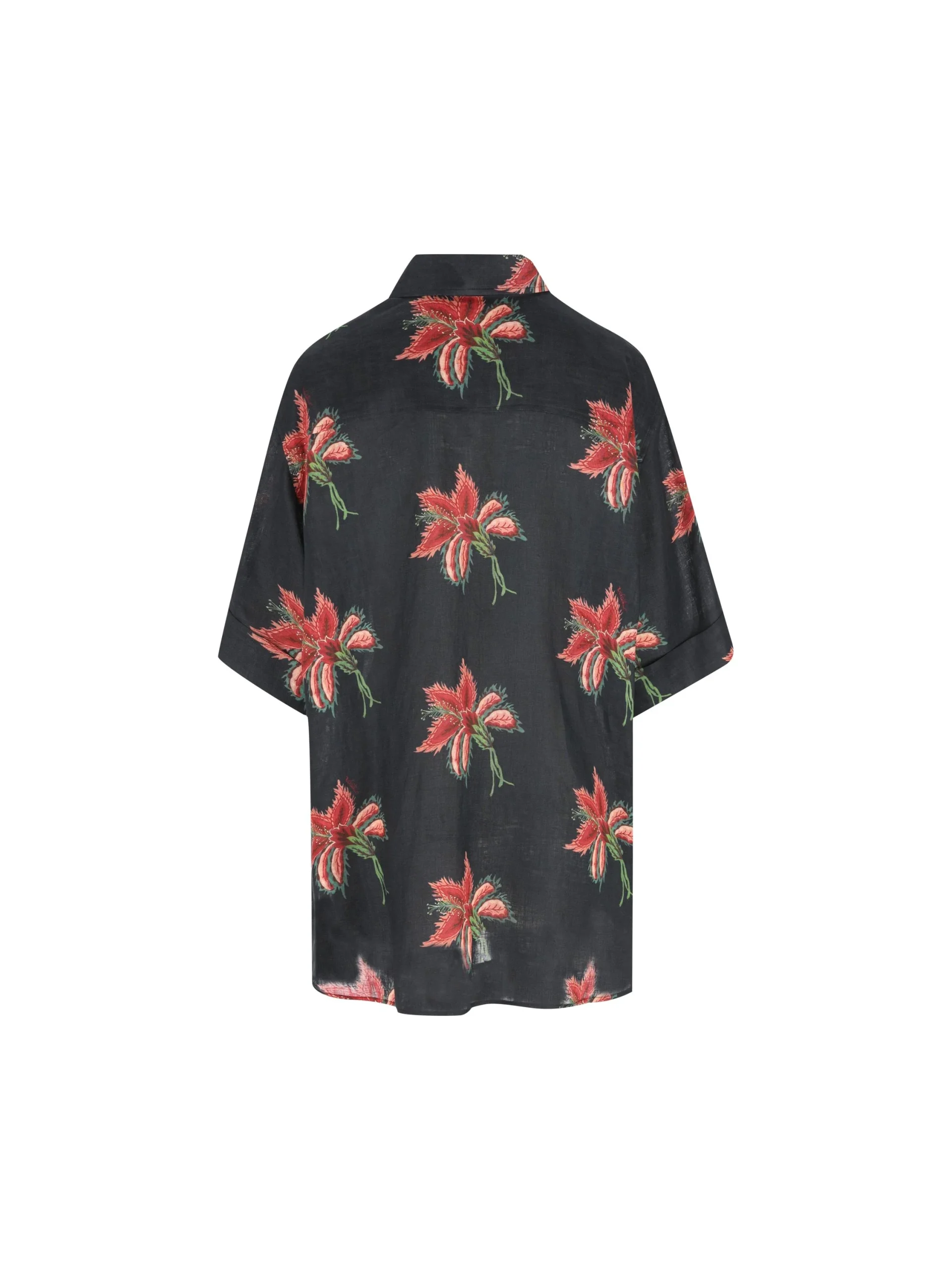 VALENTINO GARAVANI Camicia Bowling In Lino - immagine 3