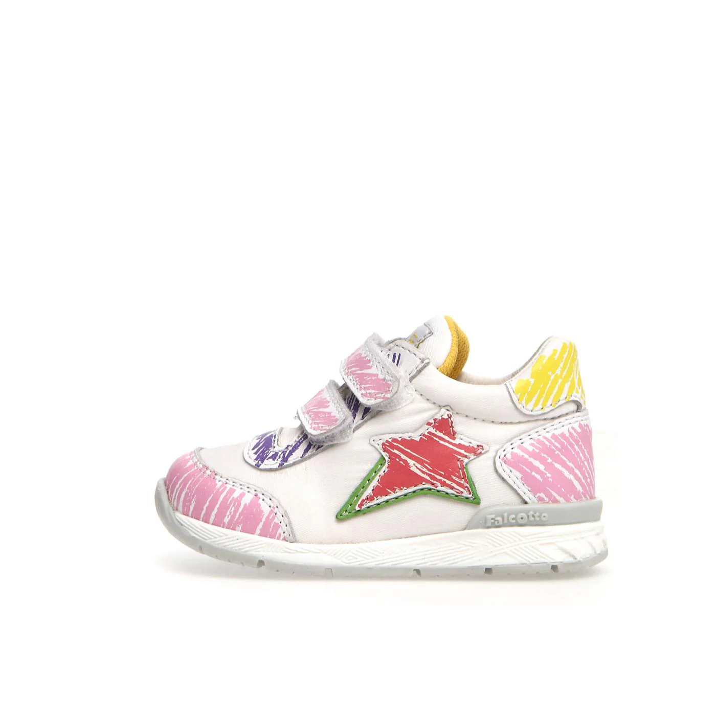 Sneakers FALCOTTO NEW FERDI V CALF WHITE-PINK-LAVENDER - immagine 2