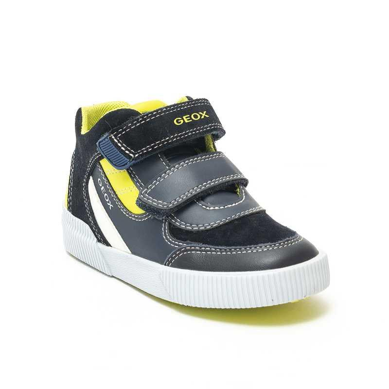 Sneakers Geox Primi Passi Kilwi Blu/Giallo - immagine 3