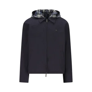 BURBERRY Giacca Reversibile In Cotone Check
