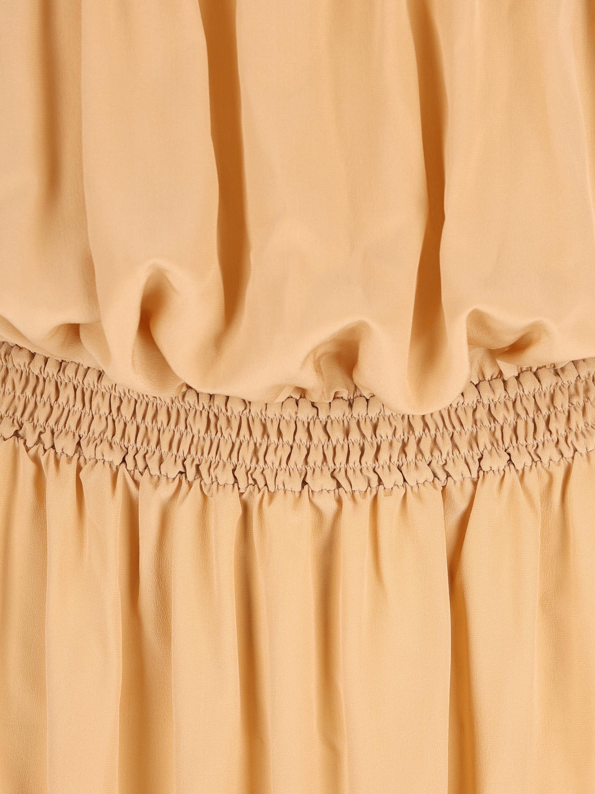 SAINT LAURENT Abito Balloon Midi In Seta - immagine 4
