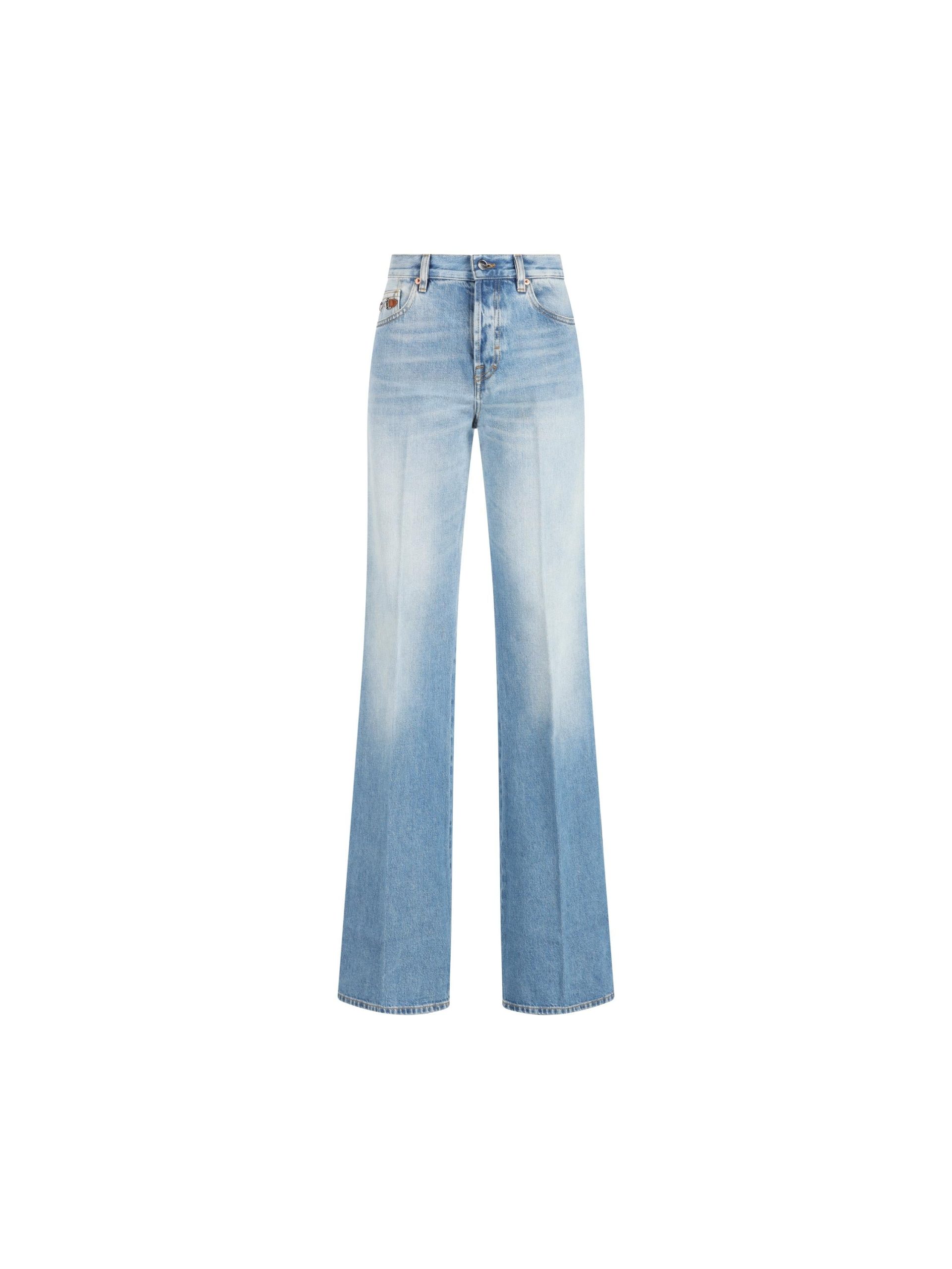 GUCCI Jeans In Cotone