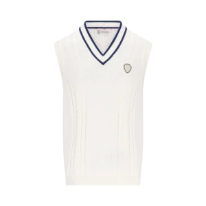 BRUNELLO CUCINELLI Gilet In Cotone