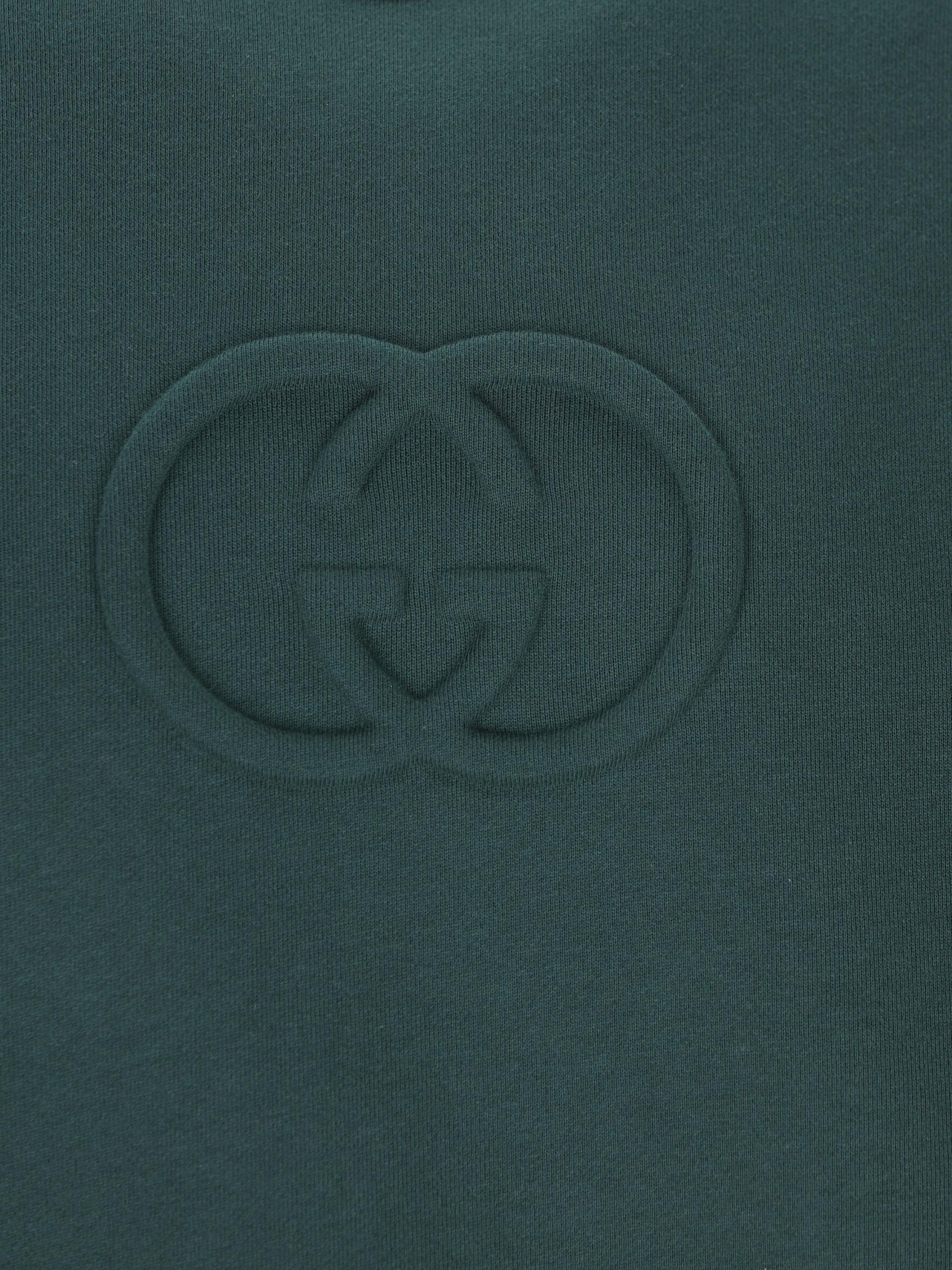 GUCCI Felpa In Cotone Spazzolato - immagine 4