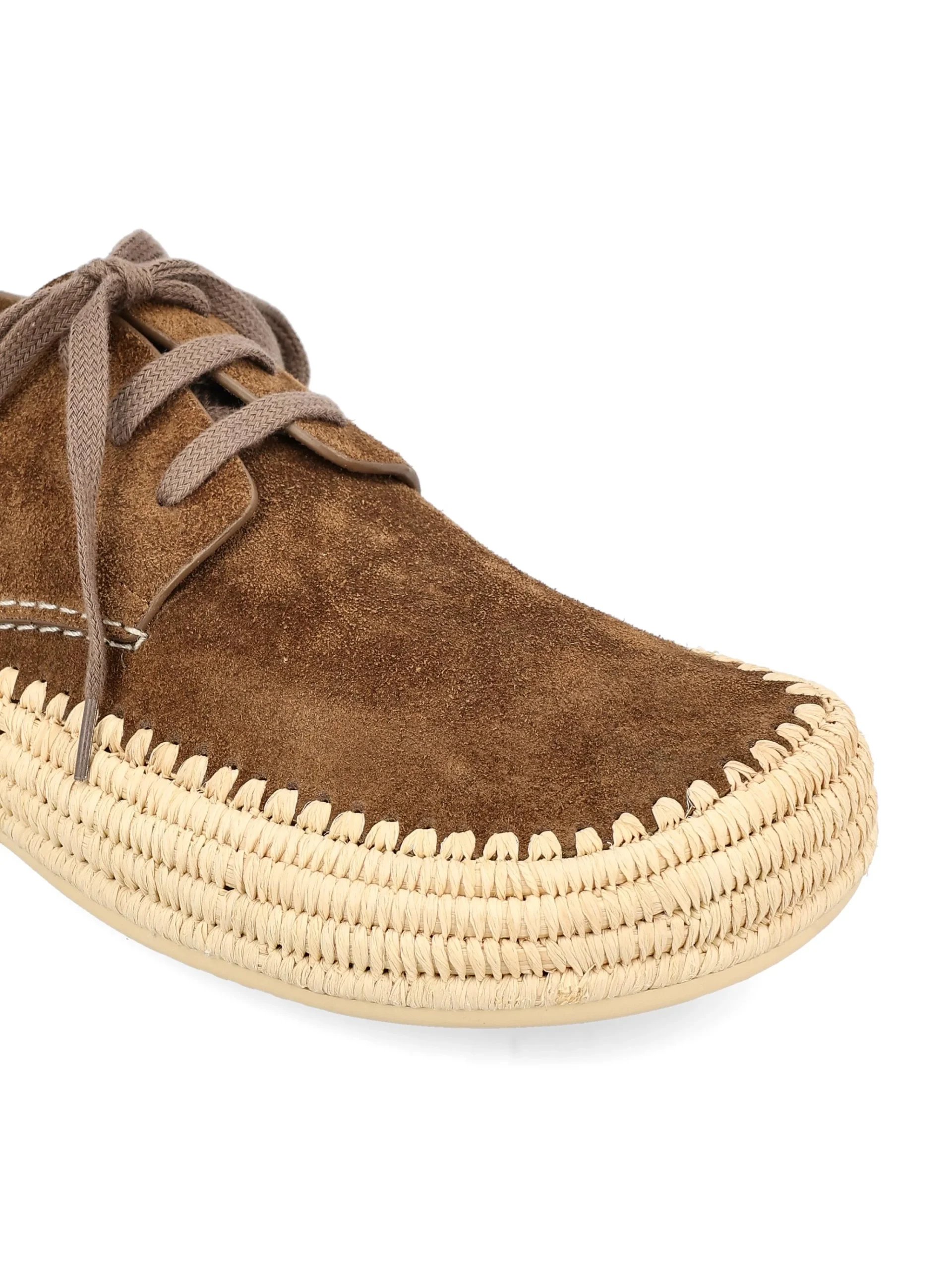 LOEWE Stringata Rio In Camoscio E Rafia - immagine 5