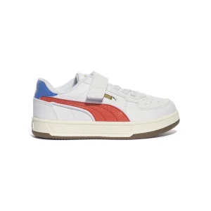 Sneakers Puma 403204-01 Bianche Arancioni