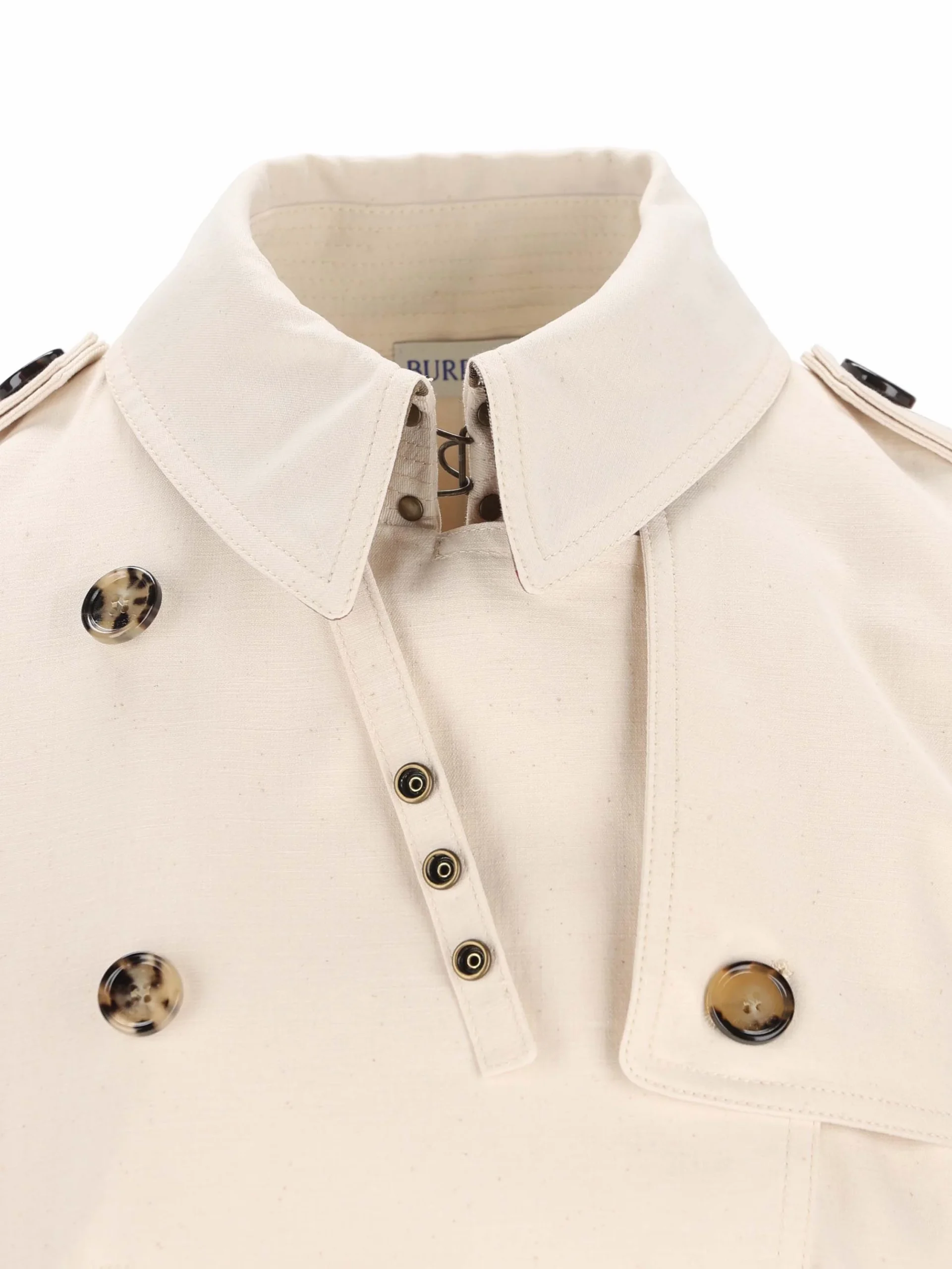 BURBERRY Giacca Trench Isabella In Cotone - immagine 4