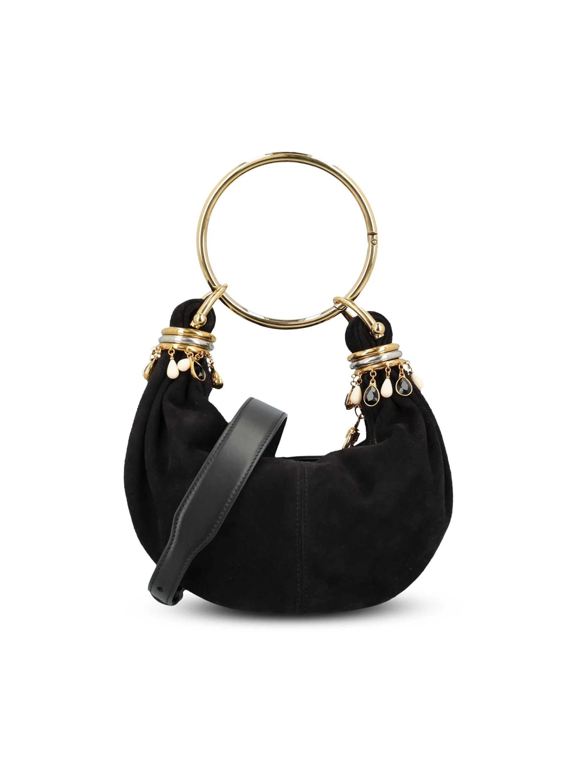 CHLOE' Borsa Bracelet Hobo Mini In Pelle