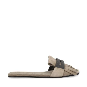 BRUNELLO CUCINELLI Mules In Camoscio