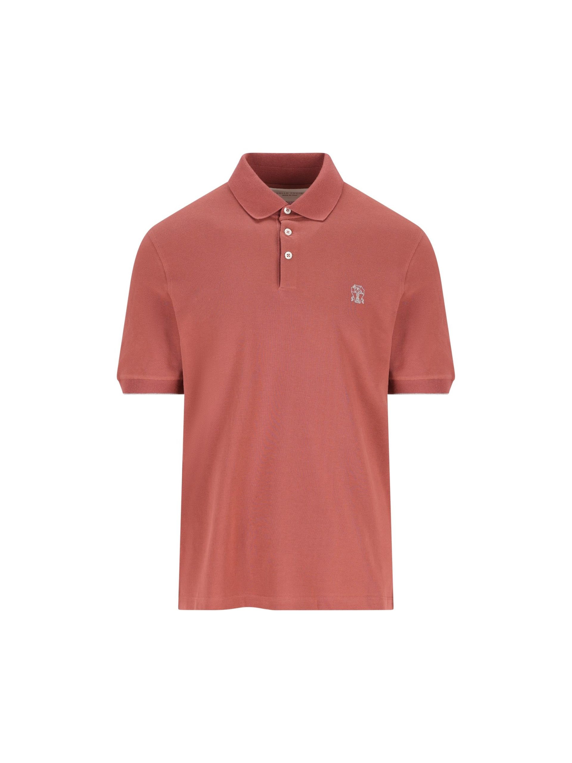 BRUNELLO CUCINELLI Polo In Cotone - immagine 2