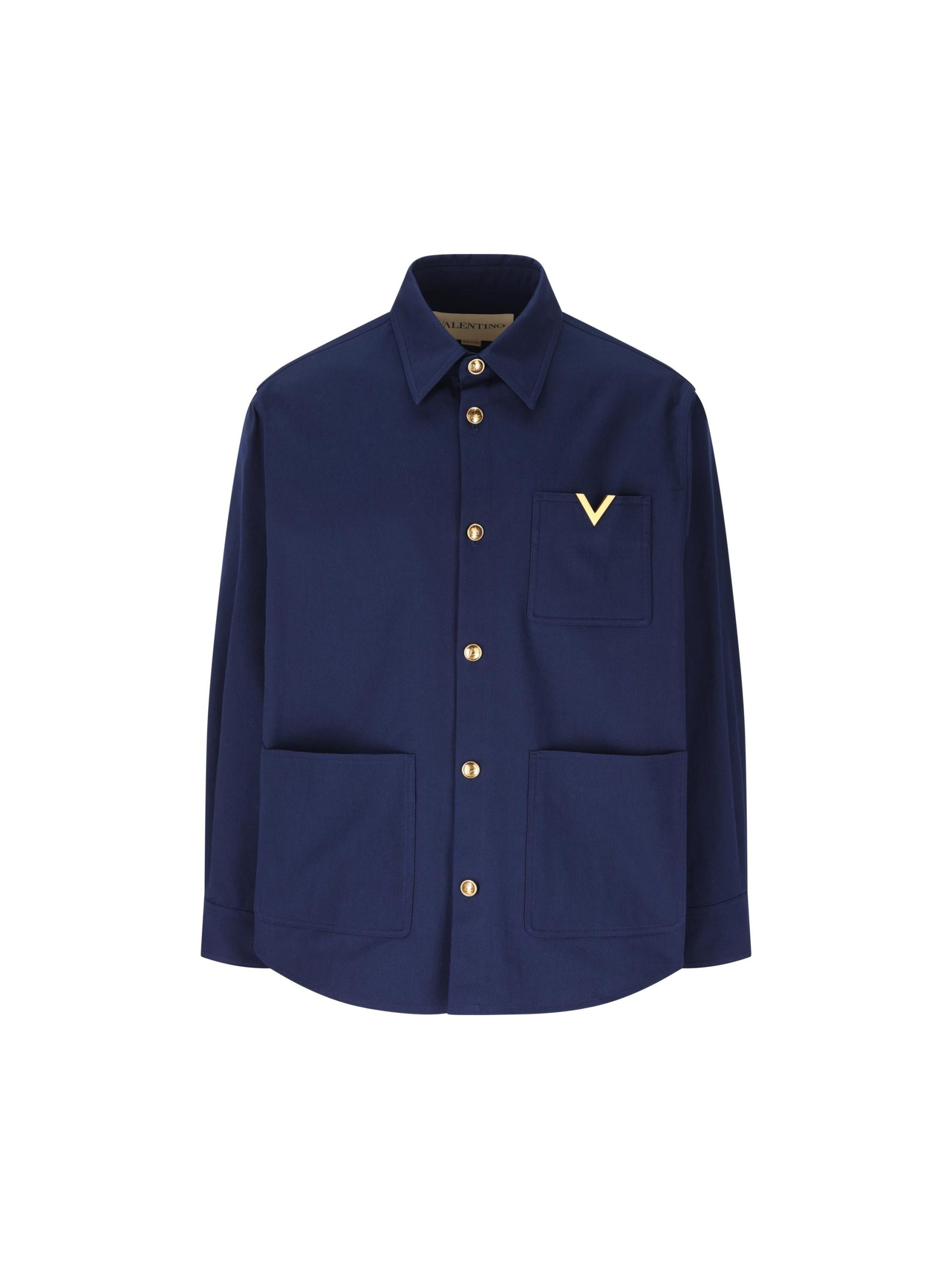VALENTINO GARAVANI Giacca-Camicia In Cotone