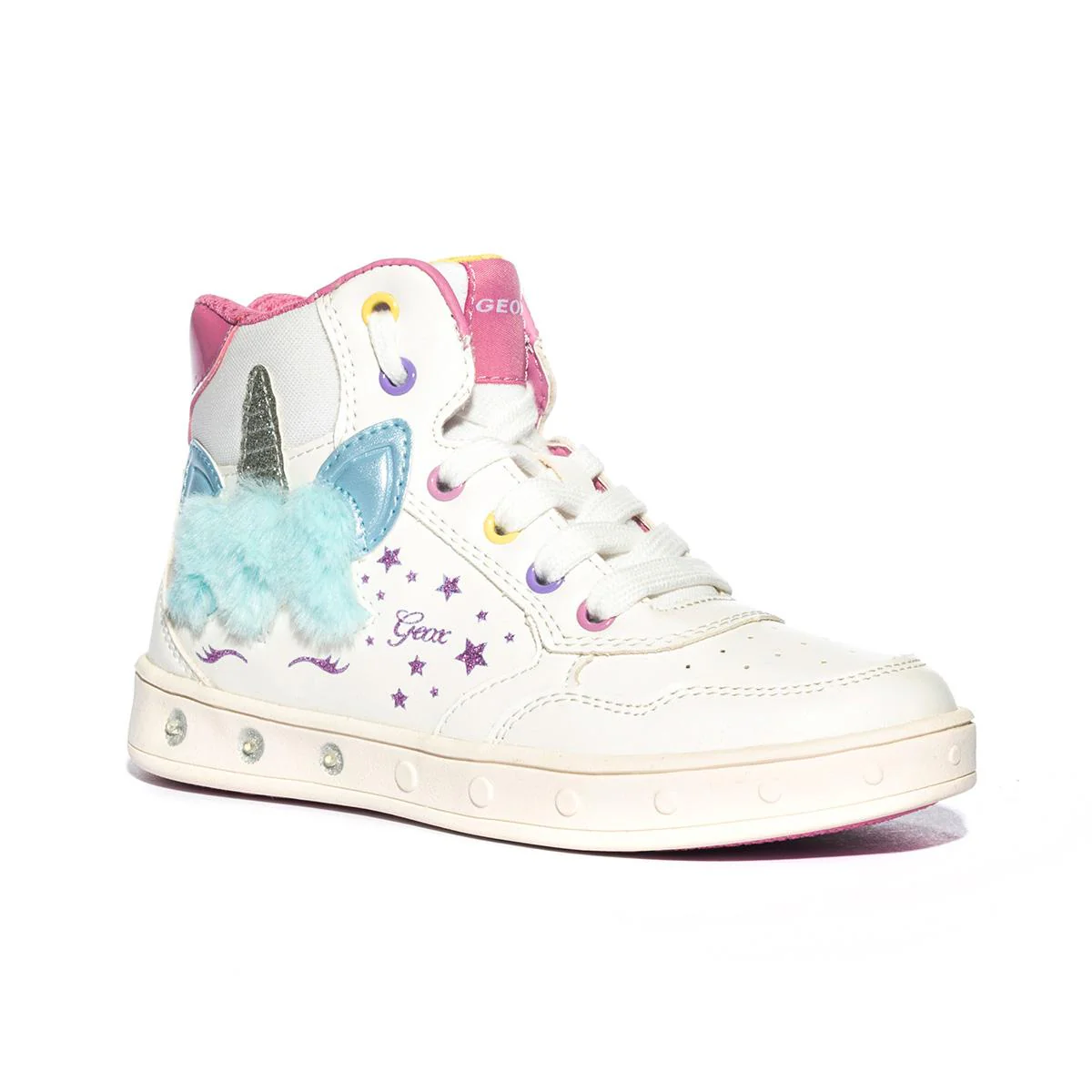 Sneakers Geox Skylin Bianche - immagine 3