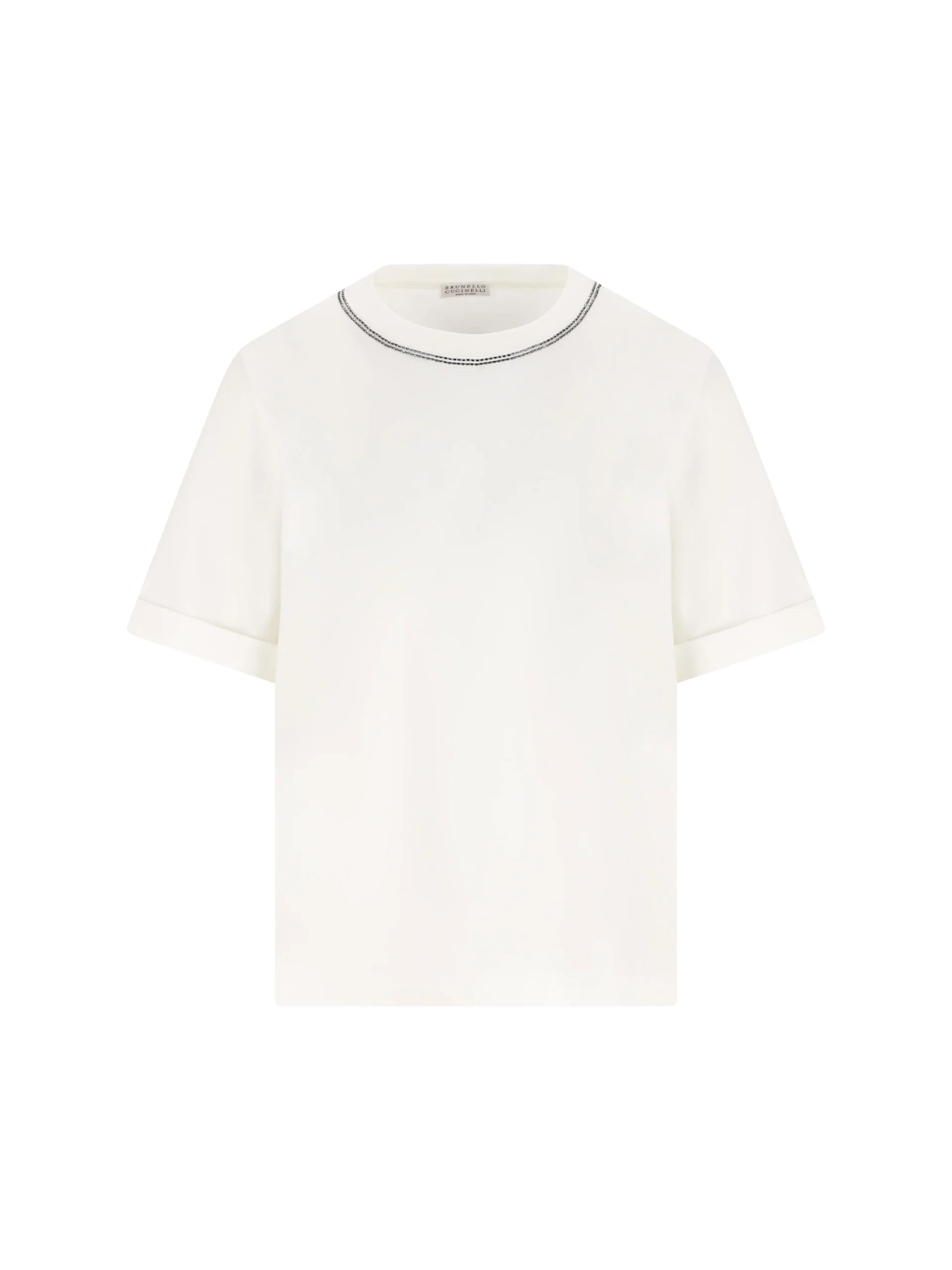 BRUNELLO CUCINELLI T-Shirt In Cotone - immagine 2
