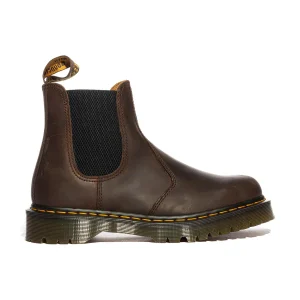 STIVALETTI CHELSEA Dr. Martens 2976 Marroni