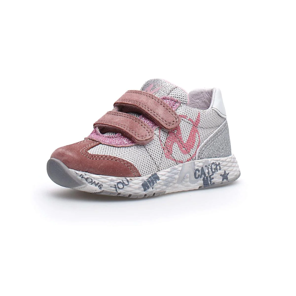 Sneakers NATURINO JESKO SILVER-ROSE - immagine 8