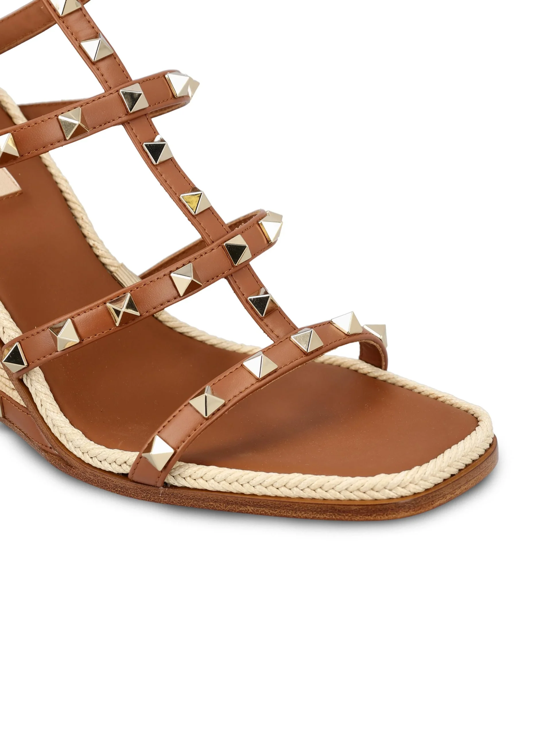 VALENTINO GARAVANI Sandalo Zeppa Rockstud - immagine 5