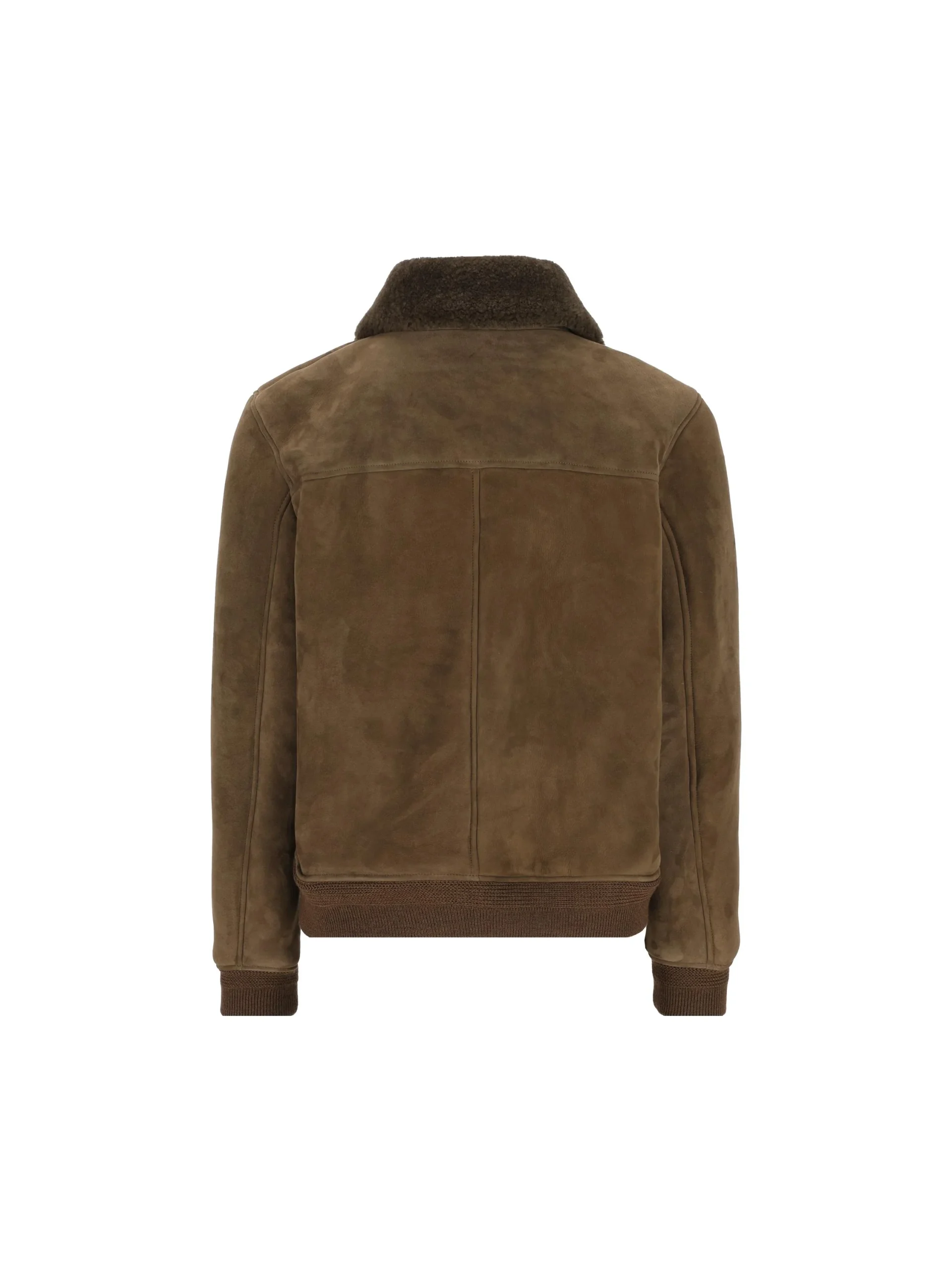 SAINT LAURENT Bomber In Suede - immagine 3