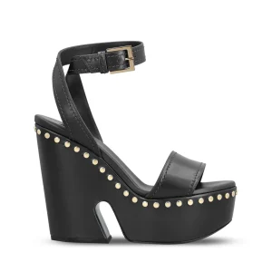 GIVENCHY Sandali Con Plateau Clog In Pelle