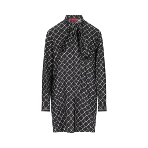 GUCCI Abito In Twill Di Seta