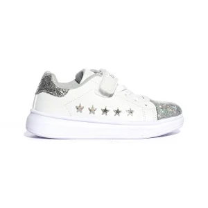 Sneakers leli Kelly Lk5821 Bianche Argento