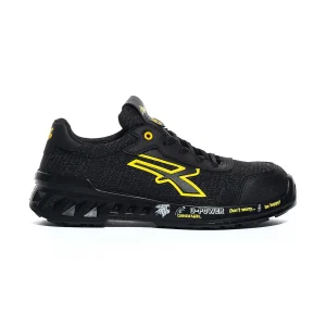 Sneakers Antinfortunistica U-power Frank Nere Gialle