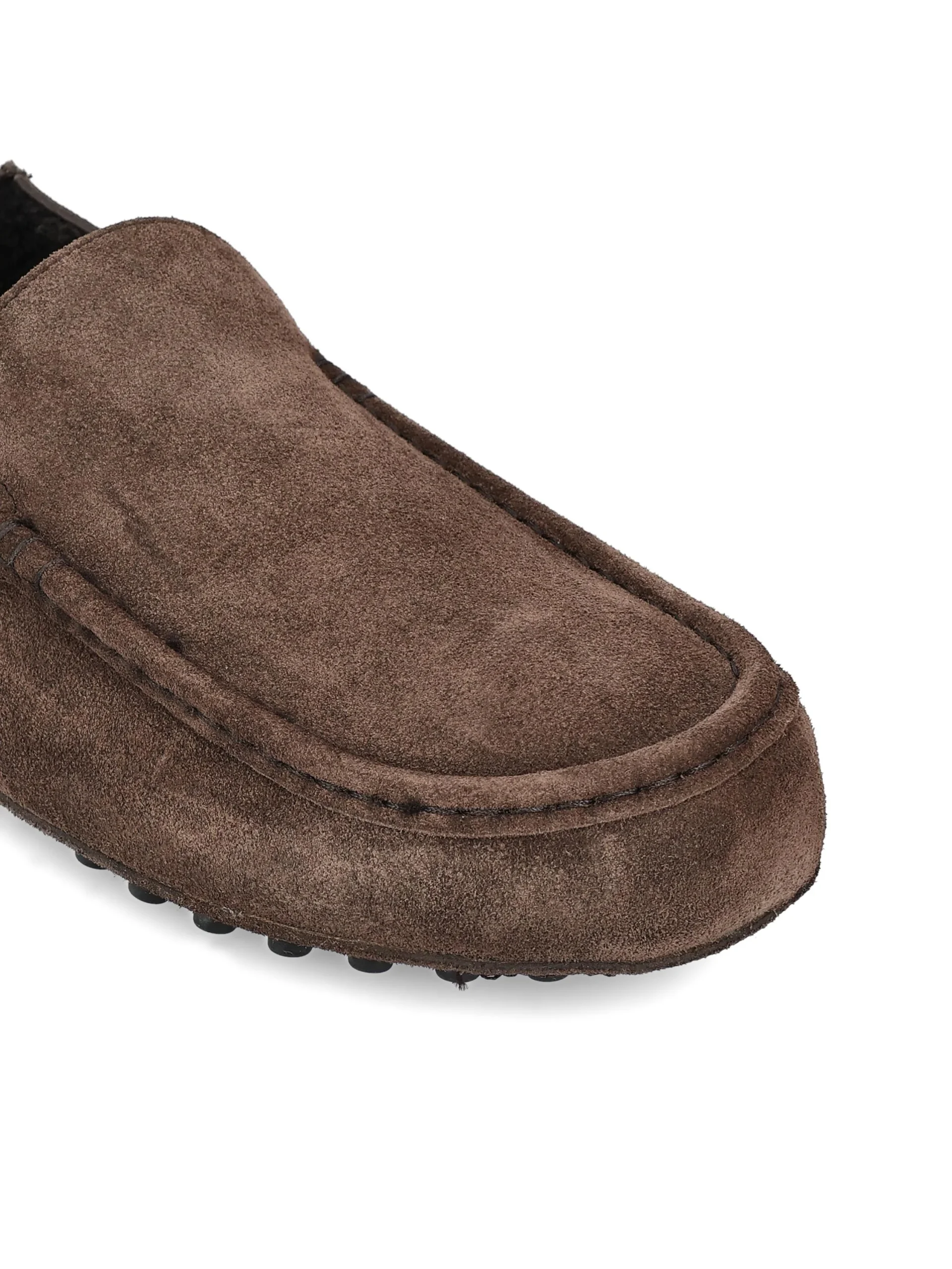 TOD'S Mocassino Pantofola in Pelle Scamosciata - immagine 5